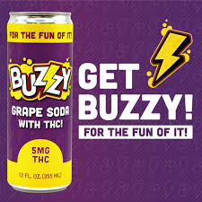 Photograph of product: BUZZY | GRAPE SODA | 5mg