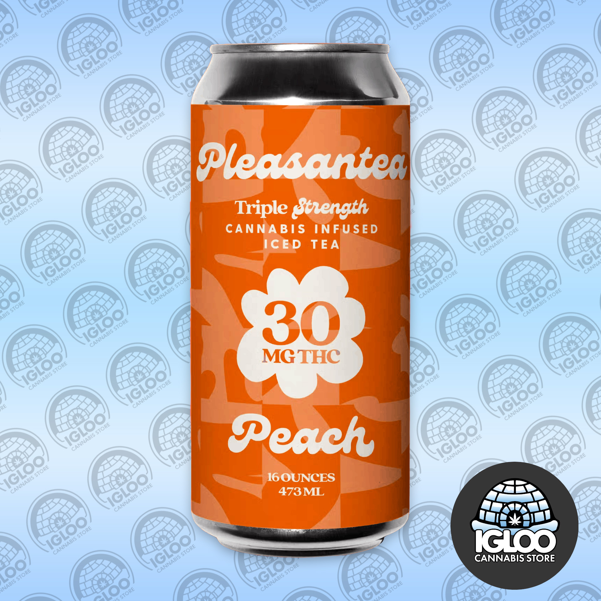 Photograph of product: Pleasantea | TH-oui Tea | Peach (30mg)