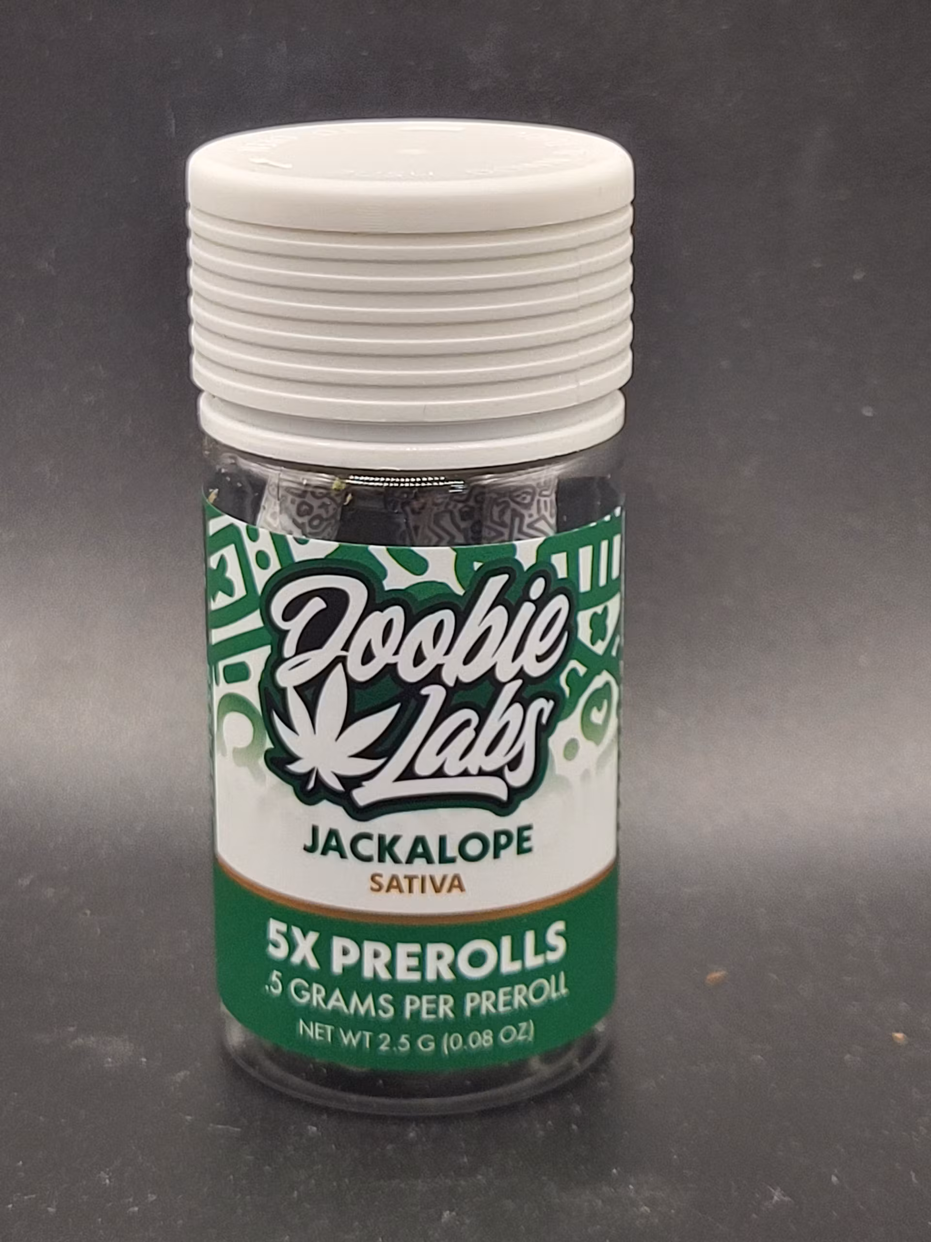 Photograph of product: Doobie Labs | Jackalope | Pre Rolls | .5g 5pk