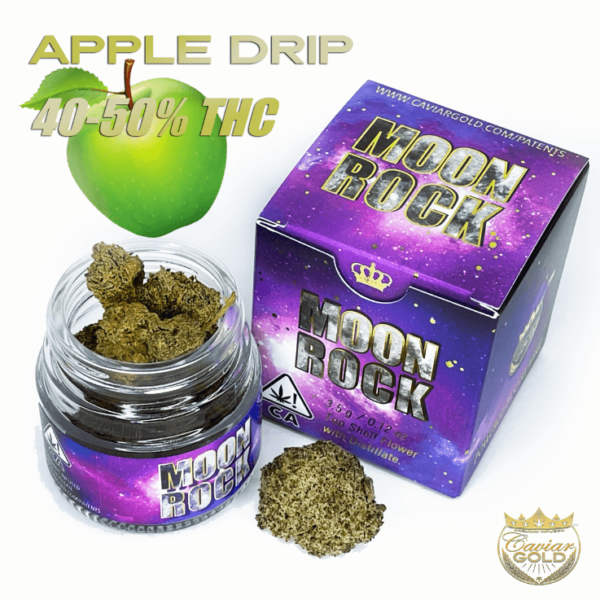Photograph of product: Caviar Gold Apple Drip Moonrock 3.5G