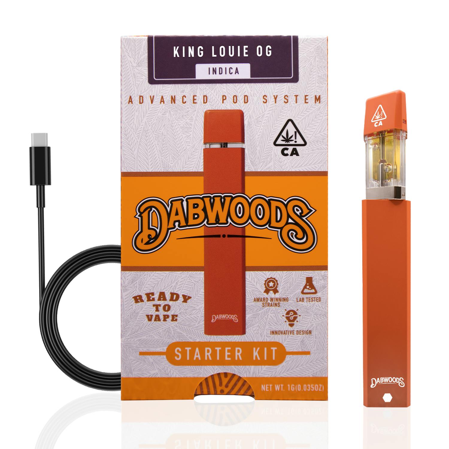 Photograph of product: KING LOUIE 1G POD KIT