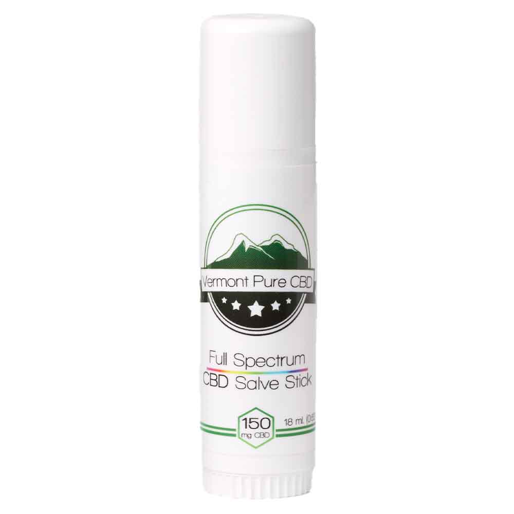 Photograph of product: Vermont Pure CBD | Natural CBD Salve Stick | 150mg