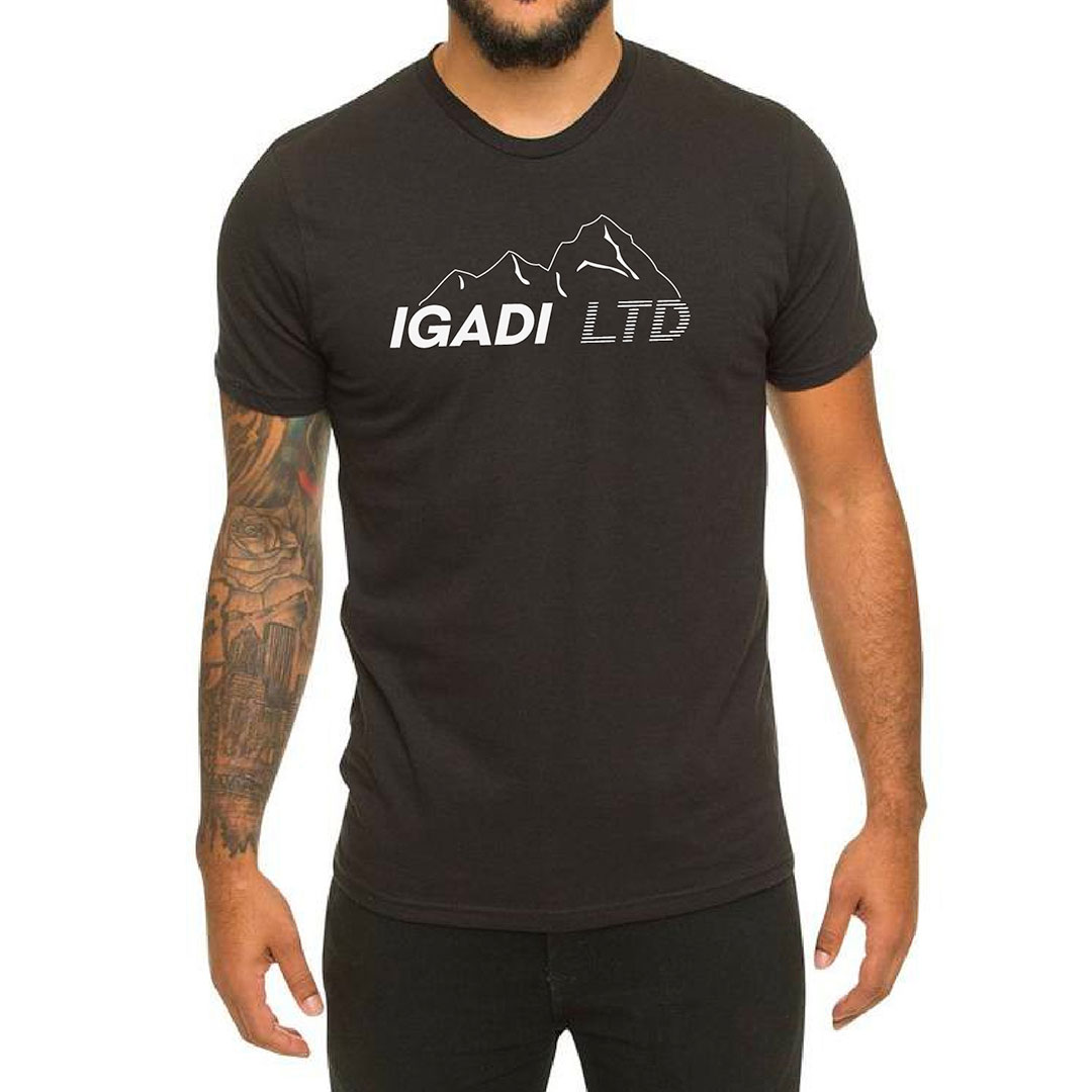 Photograph of product: T-Shirt | Keystone Logo | Charcoal (Small)