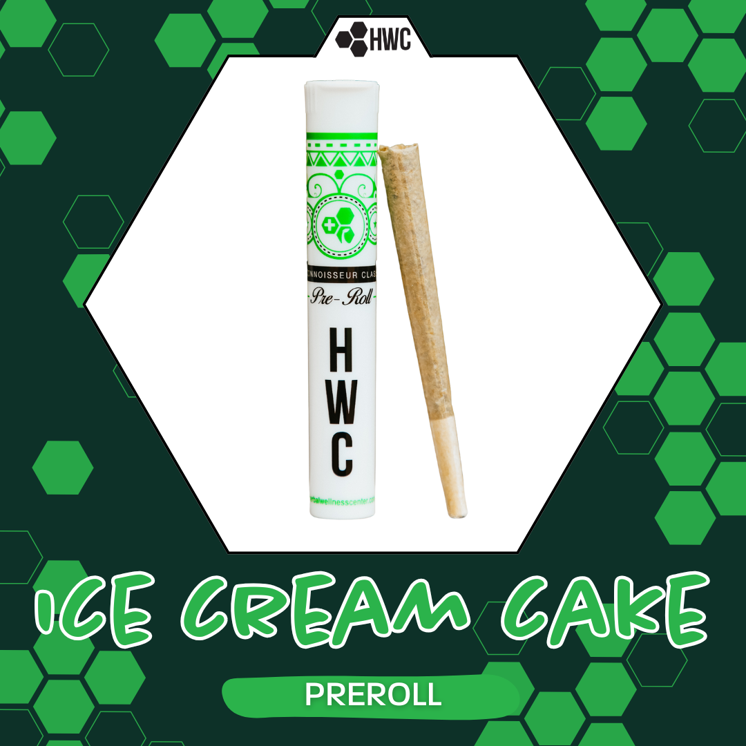 Photograph of product: Pre-Roll - Ice Cream Cake - 1g