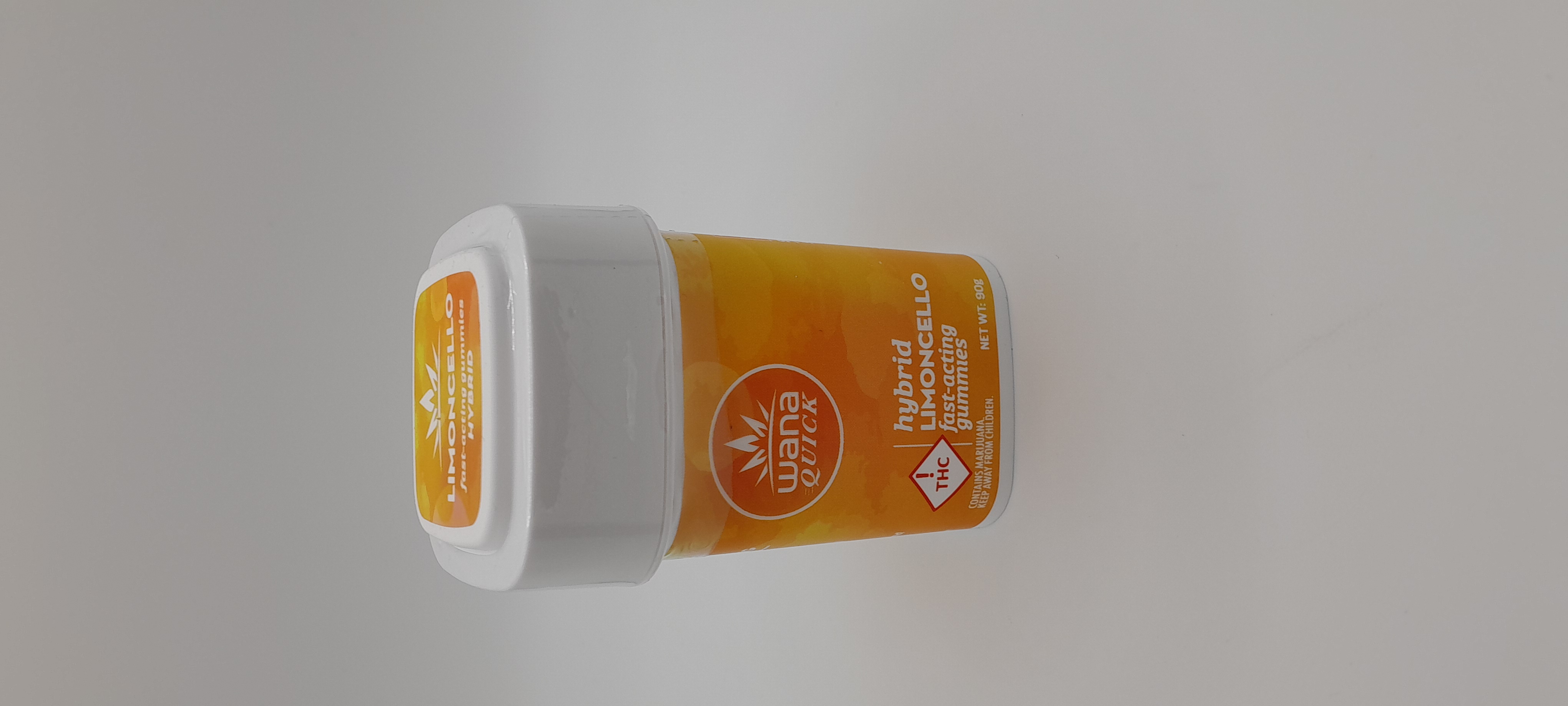 Photograph of product: QUICK LIMONCELLO - HYBRID GUMMIES 100 MG TH-oui