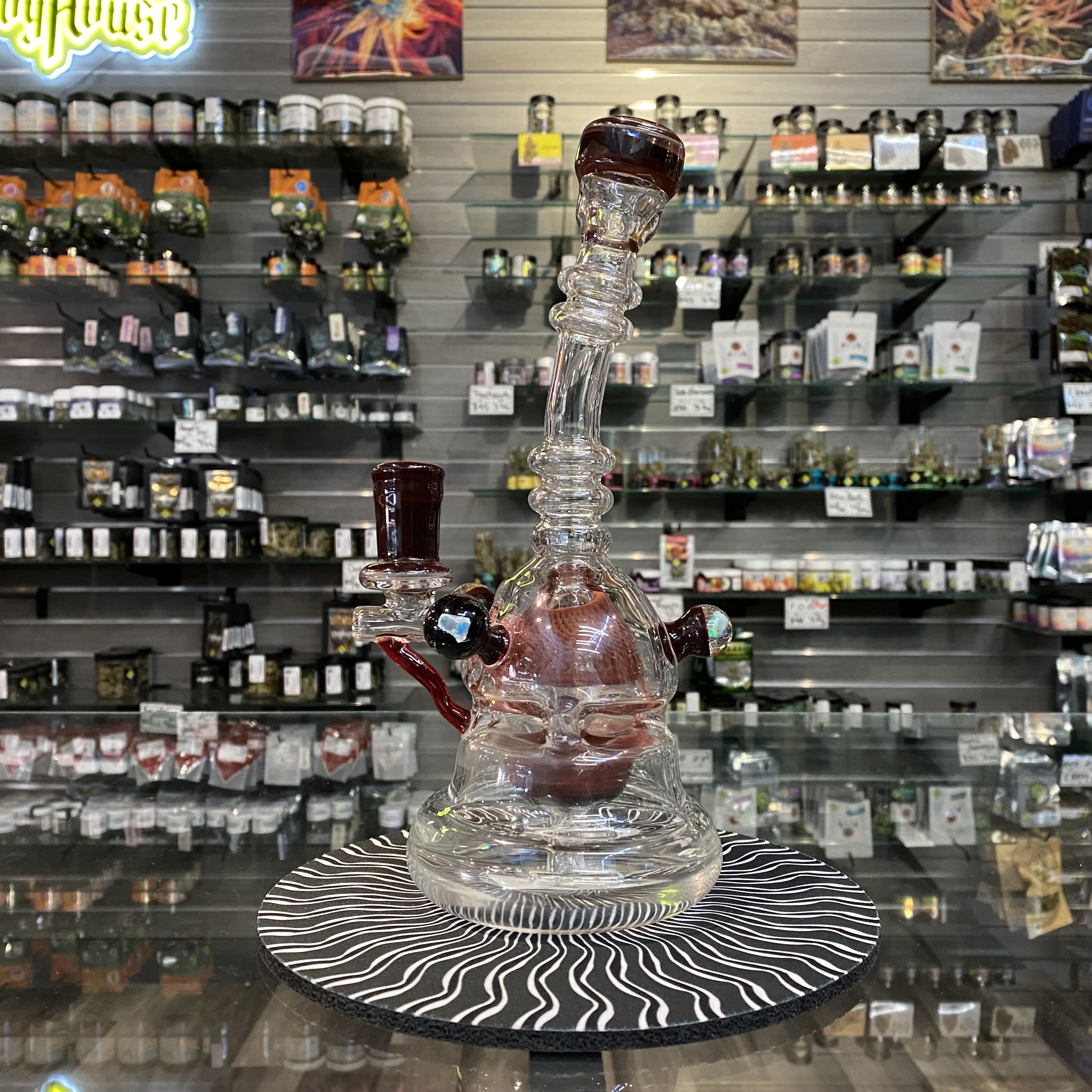 Photograph of product: Worked Fab Egg Rig by Subliminal Glass