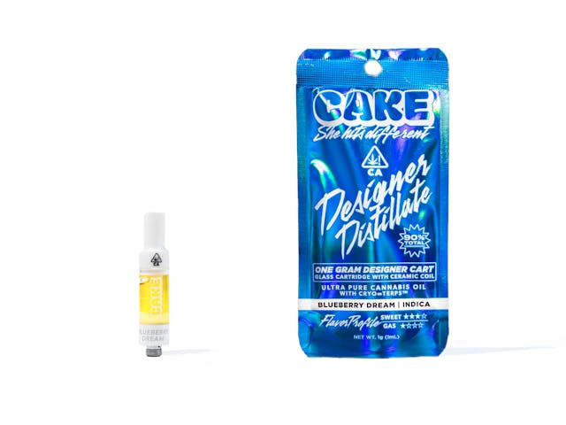 Photograph of product: Blueberry Dream Distillate Vape 1g - Sales Floor