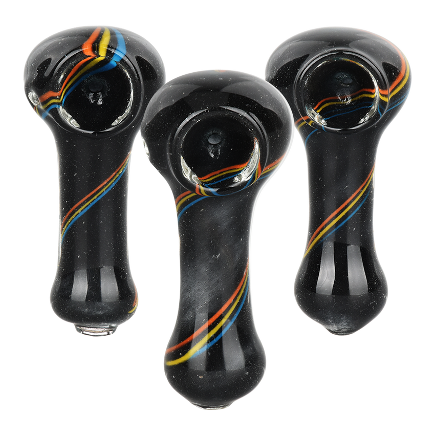 Photograph of product: Dark Side Of The Glass Spoon Pipe | 3"