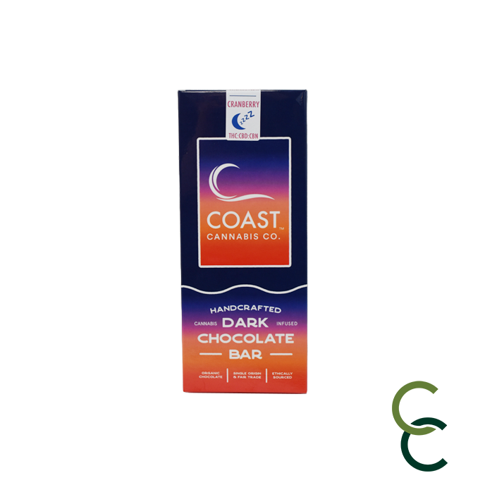 Photograph of product: Dark Chocolate Cranberry Bar - 1:1:1 (CBD:TH-oui:CBN)