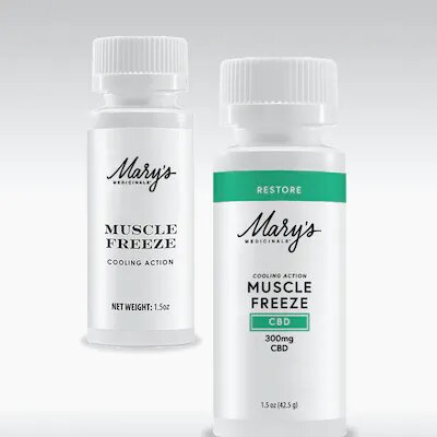 Photograph of product: Muscle Freeze CBD 1.5oz Mary's