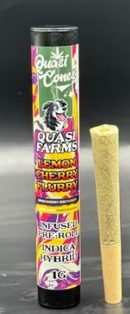 Photograph of product: CHERRY SMASH | CURED BADDER INFUSED PREROLL