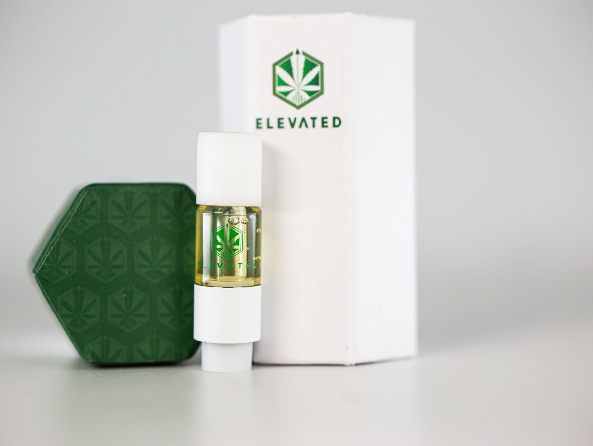 Photograph of product: Elevated - Cartridge - 1g - Sour Diesel (S) - 1.00 gram
