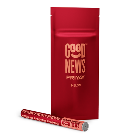 Photograph of product: Friyay - Melon - Disposable Pen - 1.0g