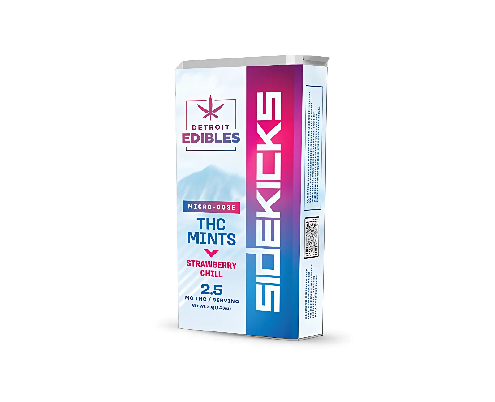 Photograph of product: Detroit Edibles- Strawberry Chill Sidekicks