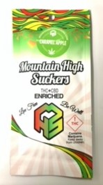 Photograph of product: Caramel Apple Sucker | 10mg