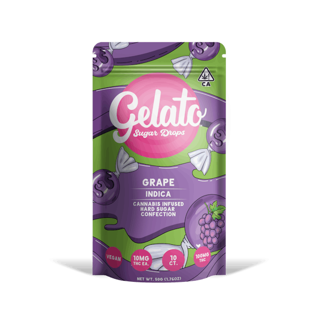 Photograph of product: Grape | 100mg Sugar Drops