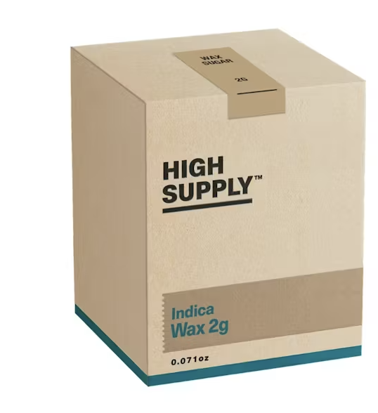 Photograph of product: HIGH SUPPLY TINSELTOWN BUDDER WAX 2G