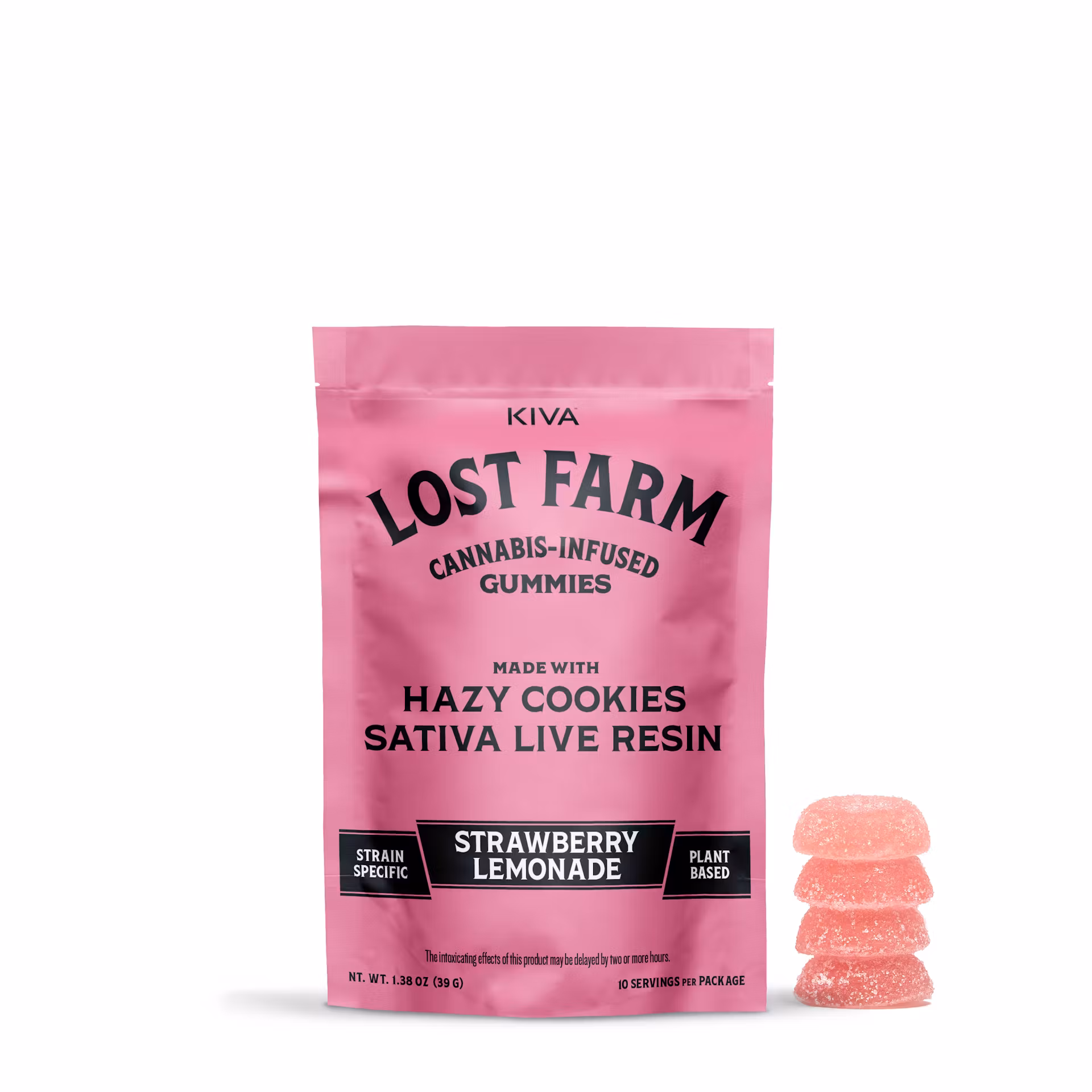 Photograph of product: Strawberry x Hazy Cookies | Live Resin | 10pk