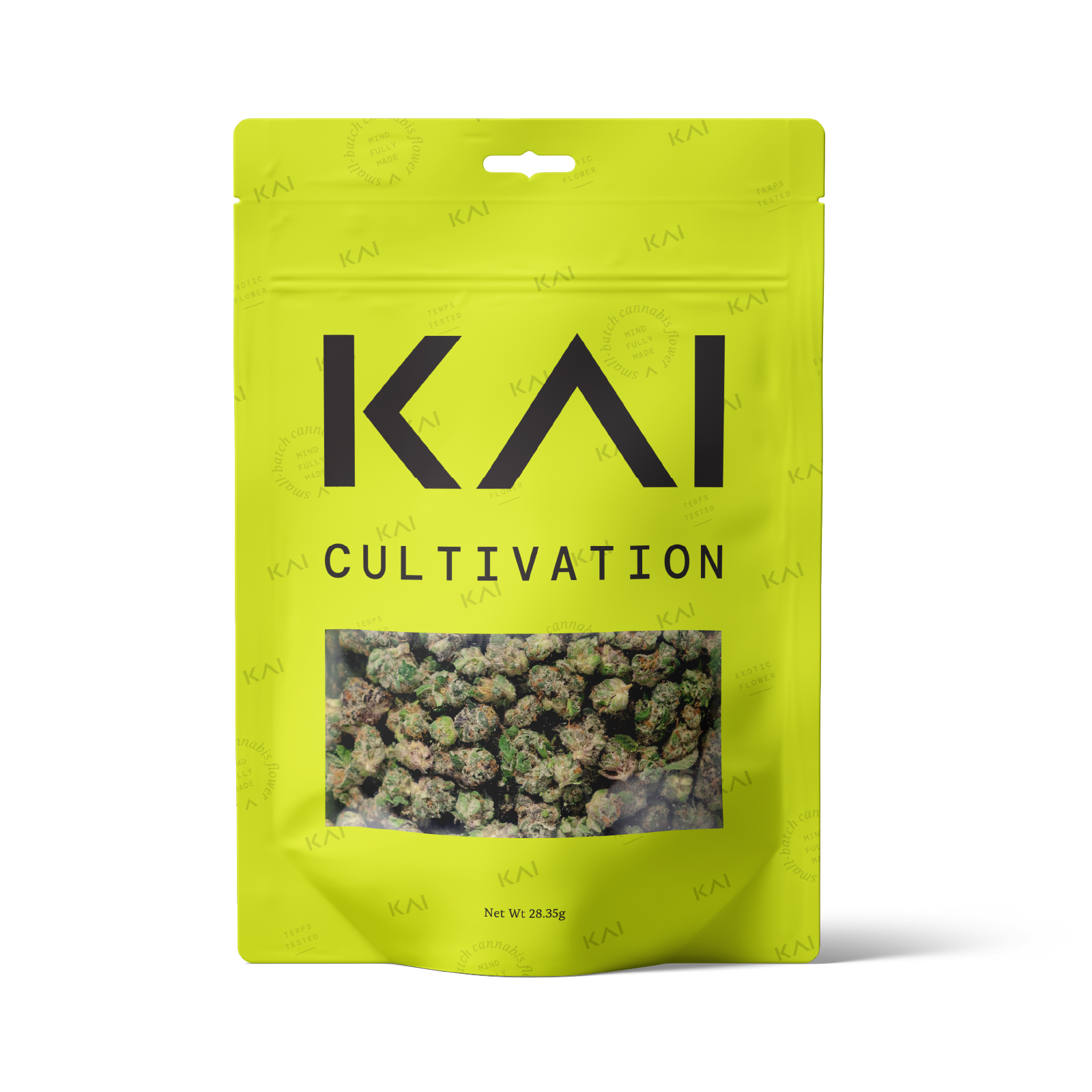 Photograph of Product: KAI CANNABIS | Prepackaged | Smalls | Banana Puddintaine - 28g