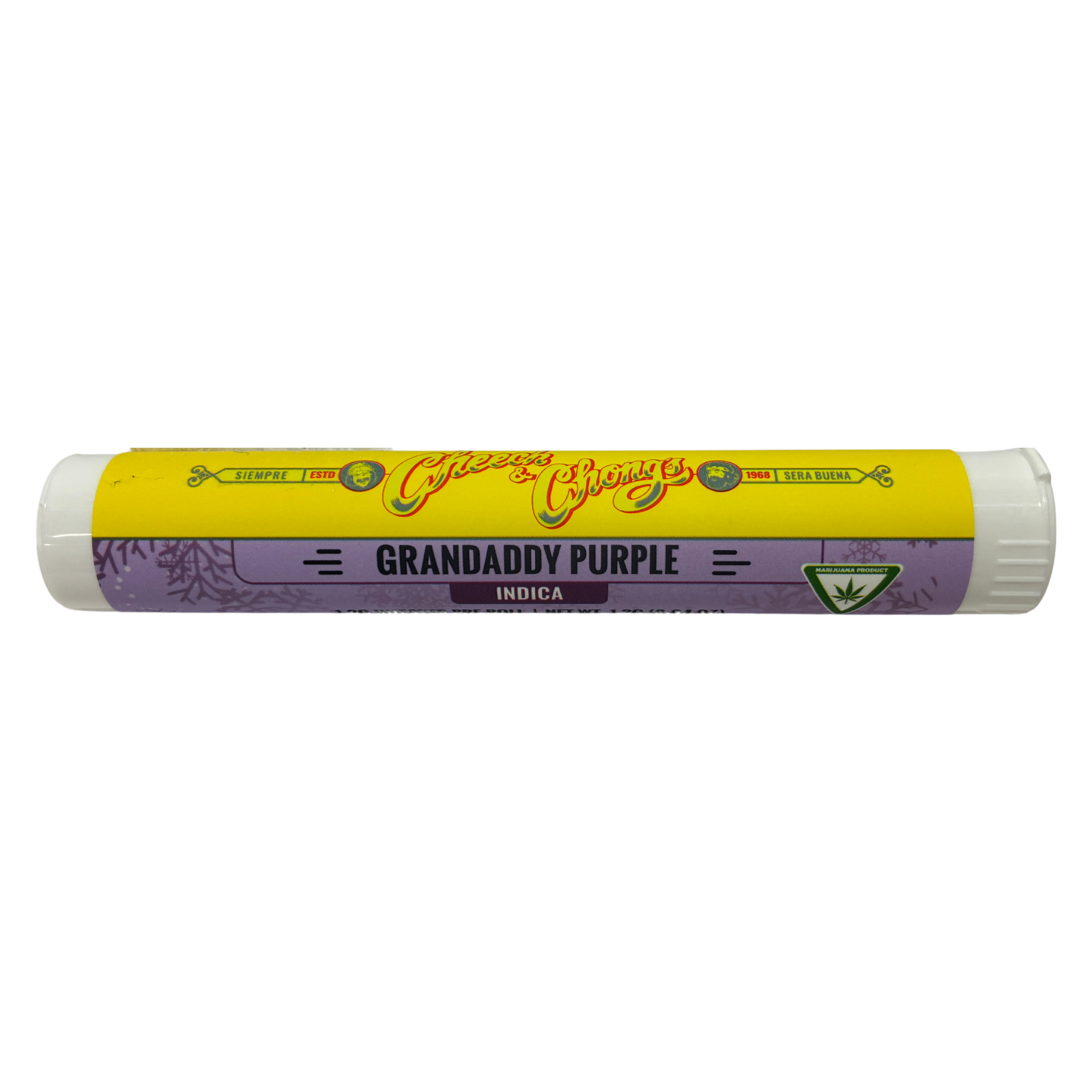 Photograph of product: Cheech & Chong | Grandaddy Purple Injected Pre Roll
