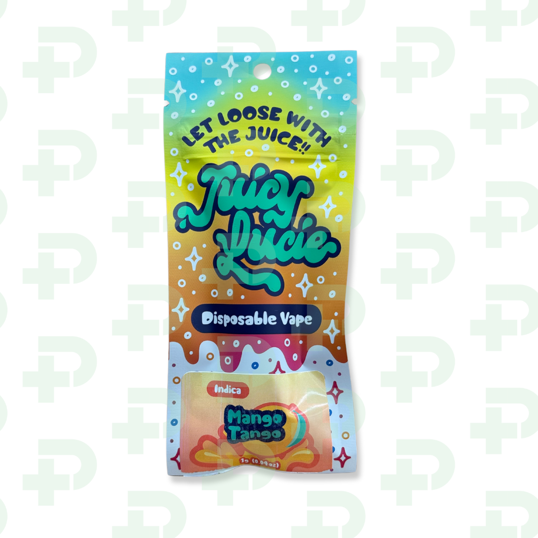 Photograph of product: Juicy Lucie Disposable - Mango Tango