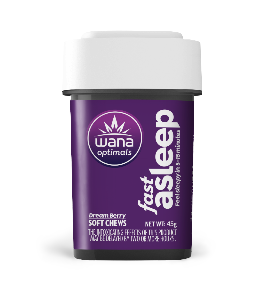 Photograph of product: Wana Optimals Fast Asleep Soft Lozenge 100mg (REC)