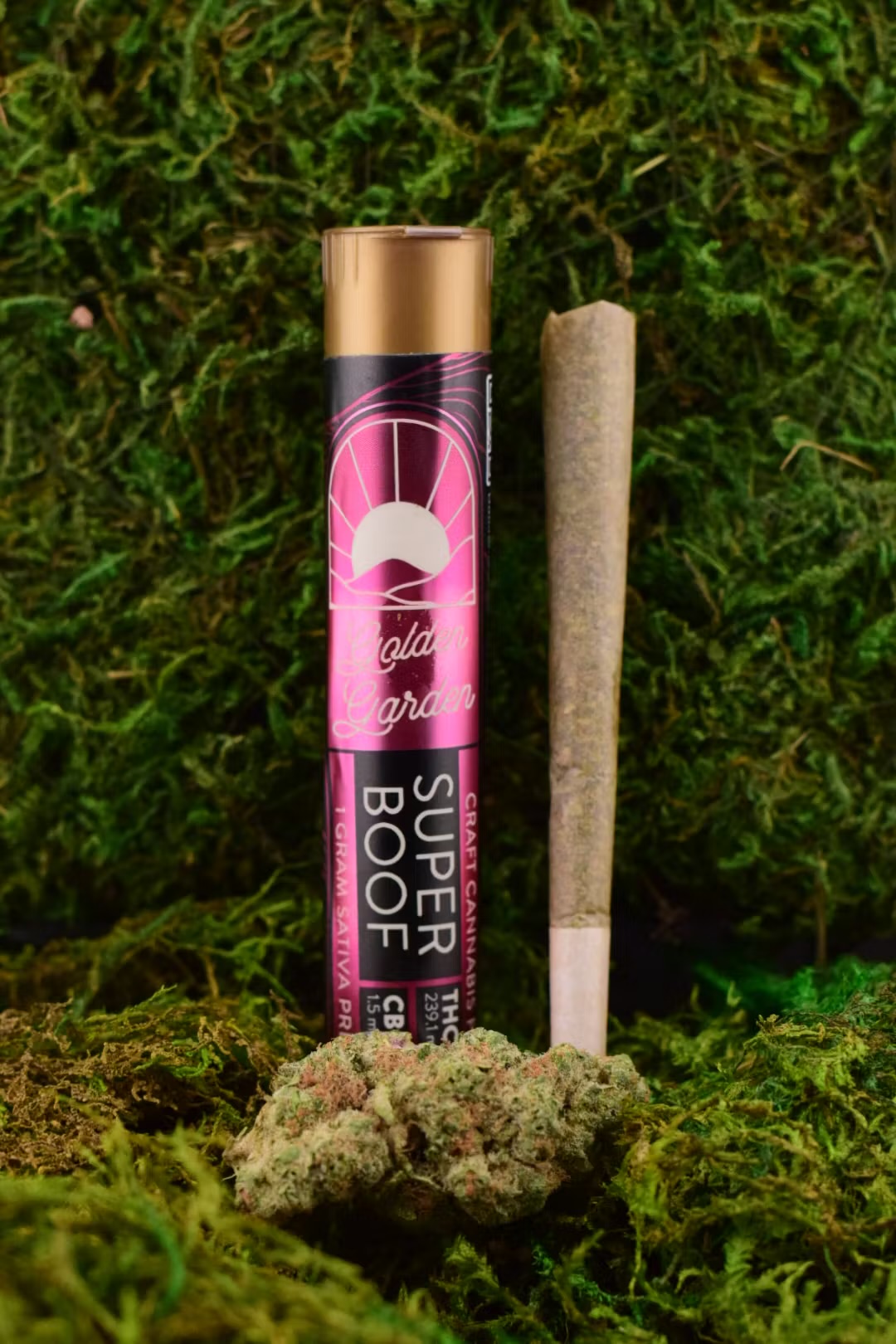 Photograph of product: GOLDEN GARDEN | SUPERBOOF | 1 GRAM PRE-ROLL
