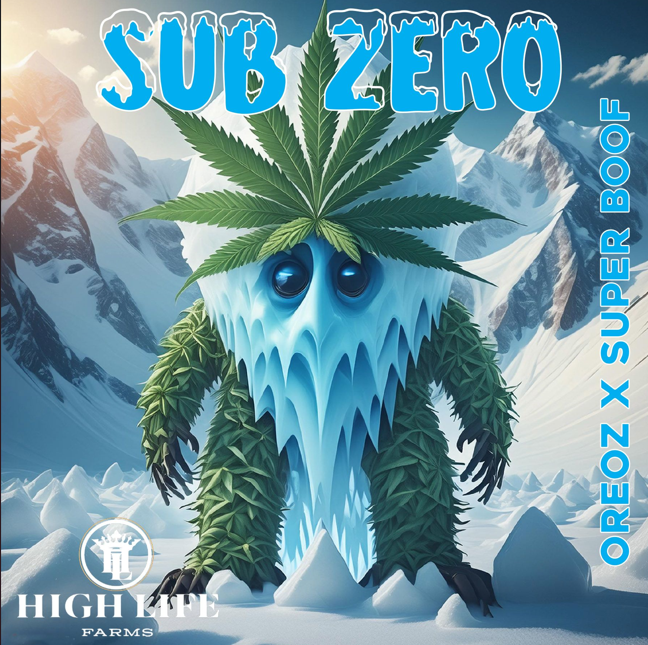 Photograph of product: HIGH LIFE FARMS SUB ZERO BULK - 7g