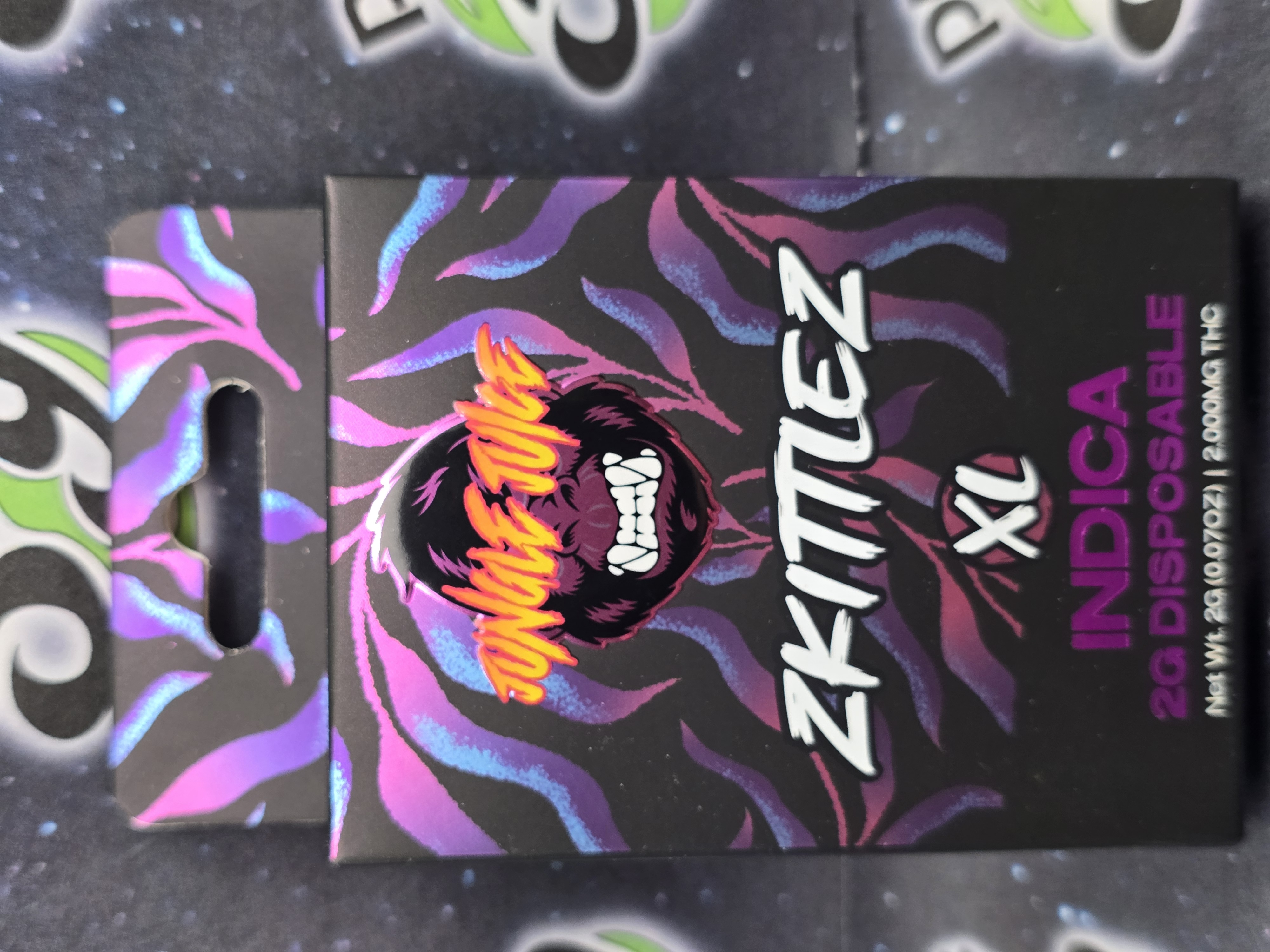 Photograph of product: Jungle Juice | Zkittlez Disposable