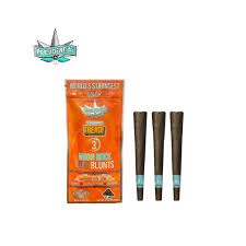 Photograph of product: Presidential Moon Rock Mini Blunts Orange Push Pop