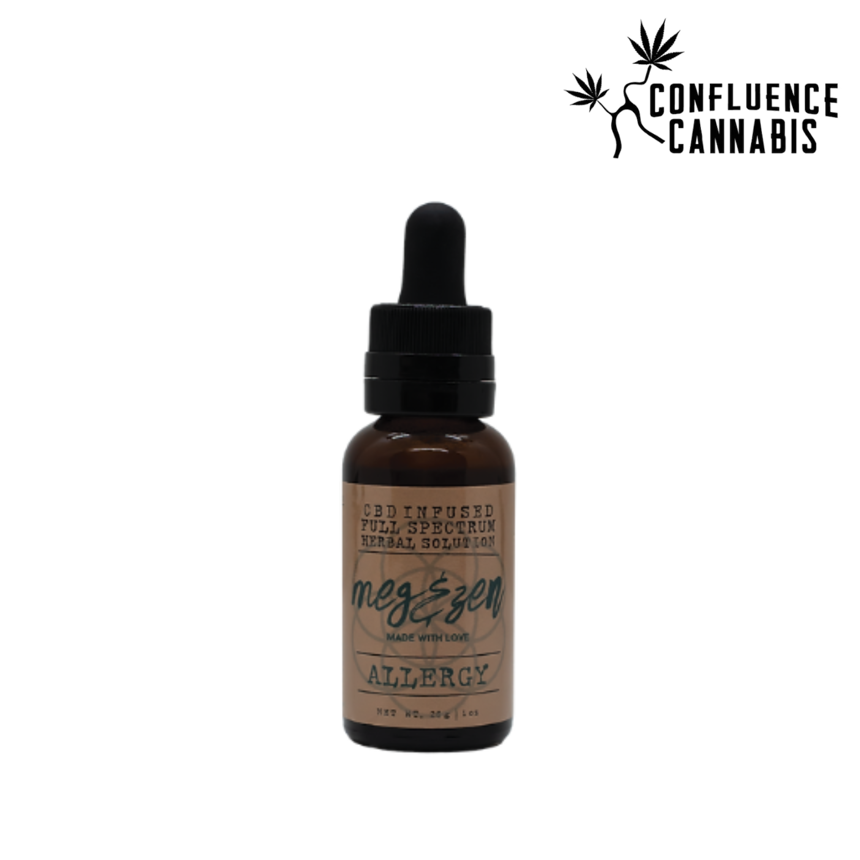 Photograph of product: Allergy CBD Infused Full Spectrum Herbal Solution