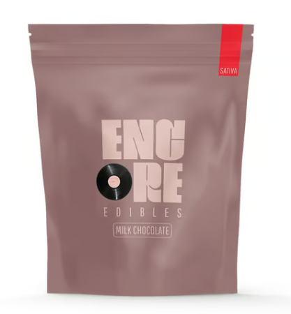 Photograph of product: Encore | Oui'd | RSO Milk Chocolate | 10pk/100mg