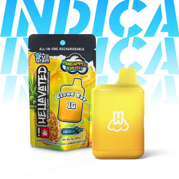 Photograph of product: Hellavated Cloud Bar AIO: Pinapple Krush