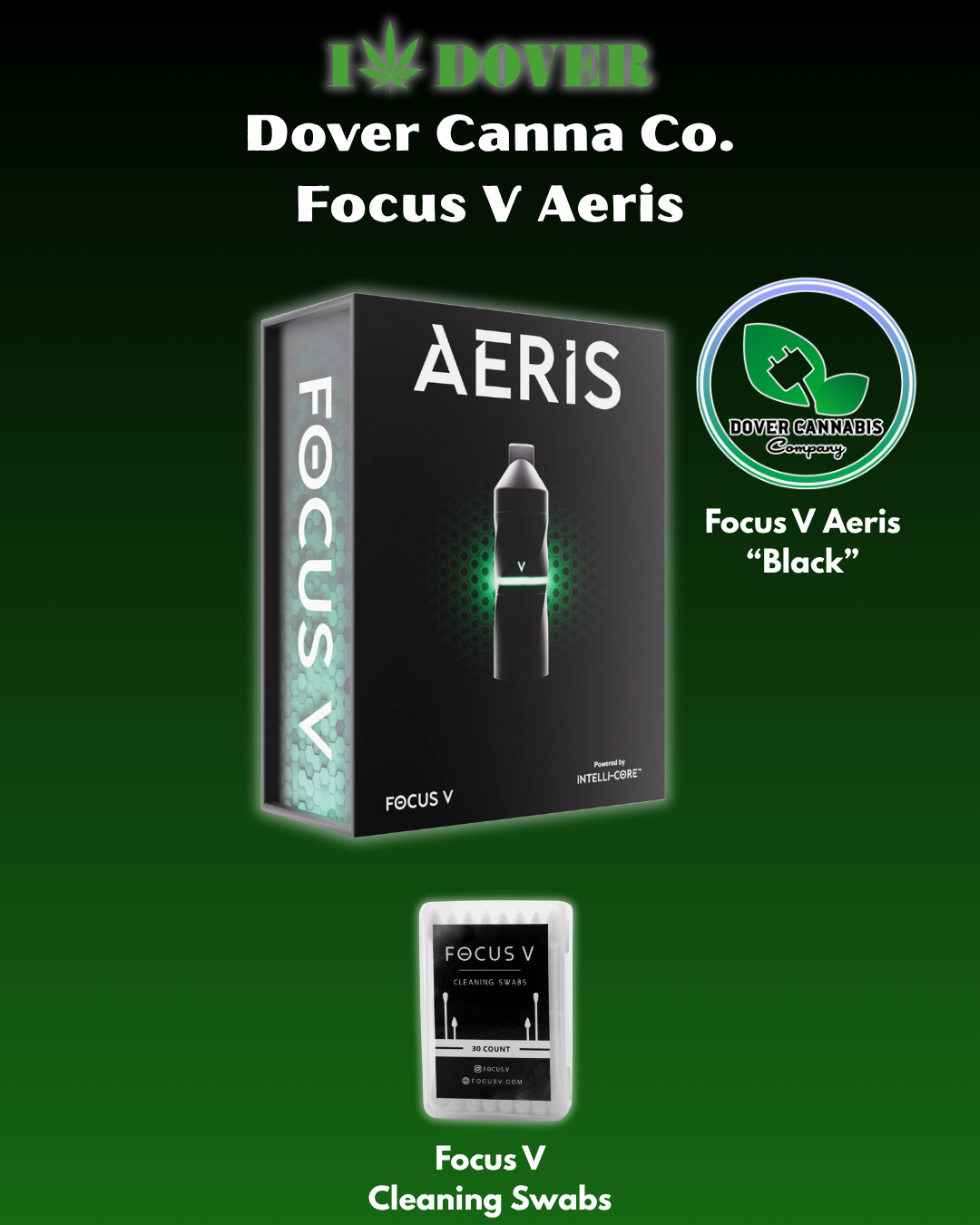 Photograph of product: Dover Oui'd Co. AERIS Smart Vaporizer Bundle
