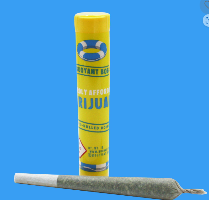 Photograph of product: BUOYANT BOB'S 1G RAMBUTAN PREROLL