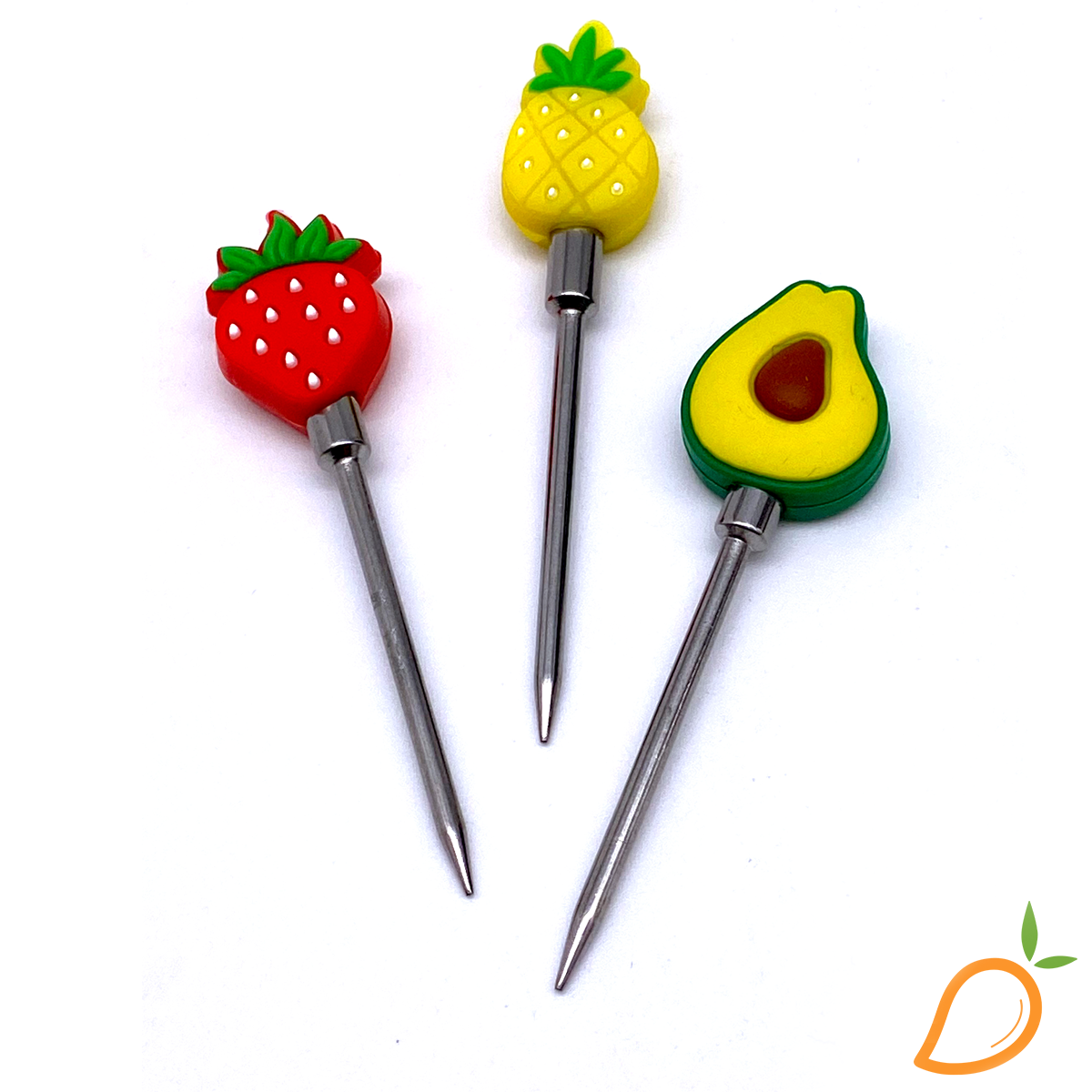 Photograph of product: Metal Dab Tool w/ Silicone Character Small