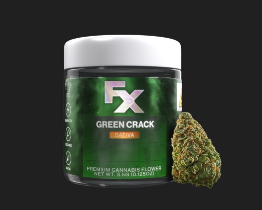 Photograph of product: Green Crack | Flower | 3.5g