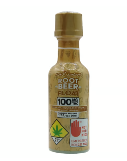 Photograph of product: Sugar Free Root Beer Float 100mg 1.7oz Shot Agro Couture FRIDGE 3D