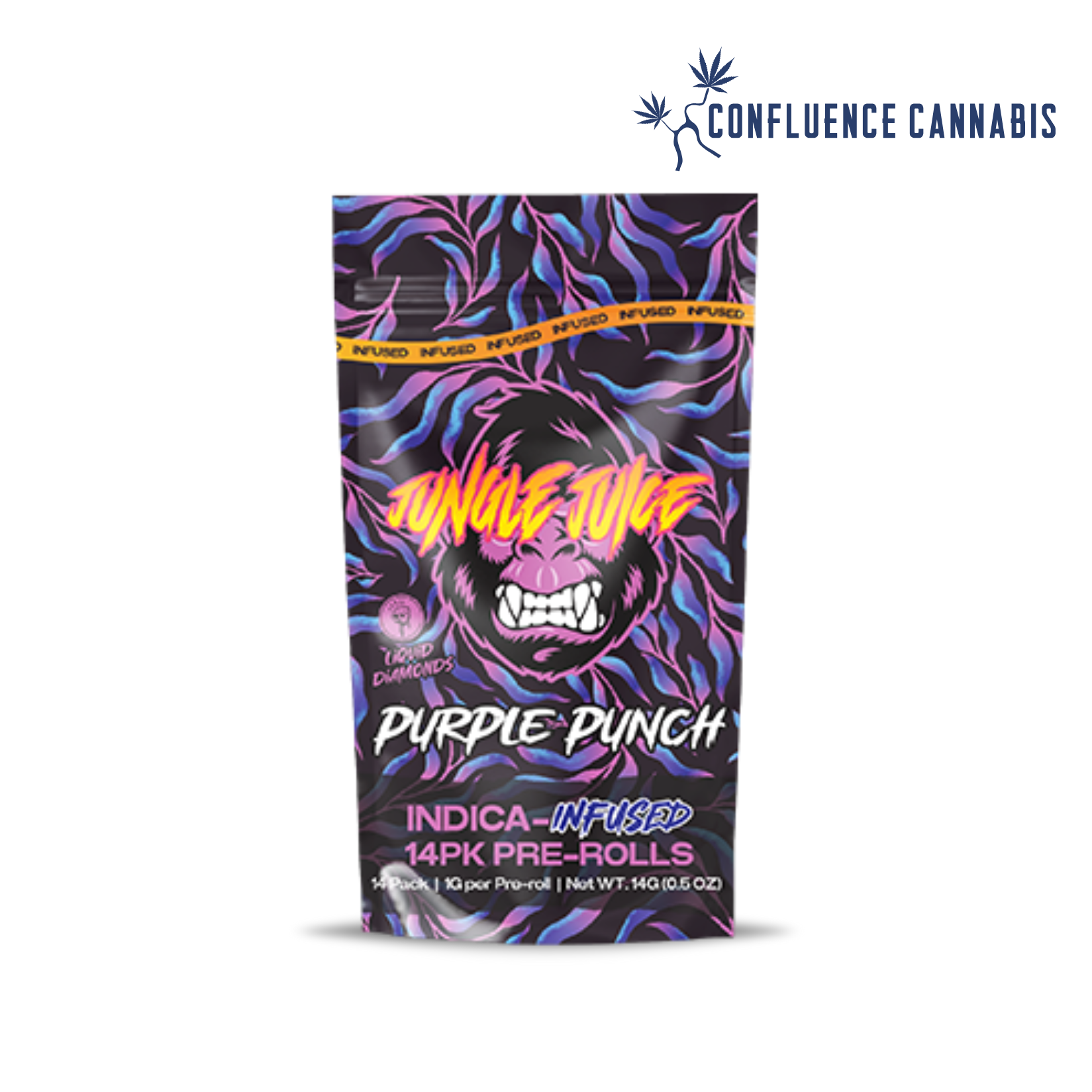 Photograph of product: Purple Punch (Infused) PREROLL 14 Pack