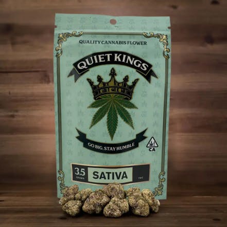Photograph of product: Quiet Kings - Flower Bag - Iced Lemonade - 3.5g - Oui'd - 