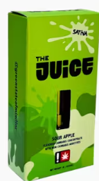 Photograph of product: Flavored Cold Press Cartridge | Sour Apple | 1g