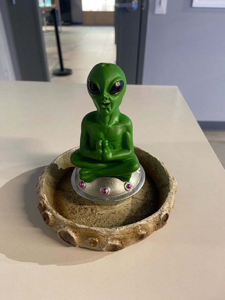 Photograph of product: Alien Moon Lander Incense Burner | 5.25"
