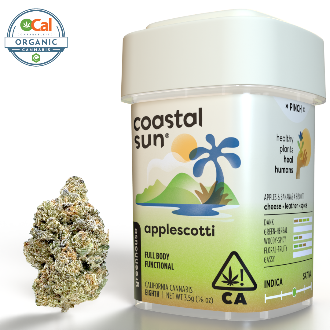 Photograph of product: Applescotti - 3.5g (H) - Coastal Sun