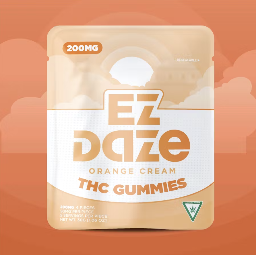 Photograph of product: Ez Daze- Orange Cream- 200mg