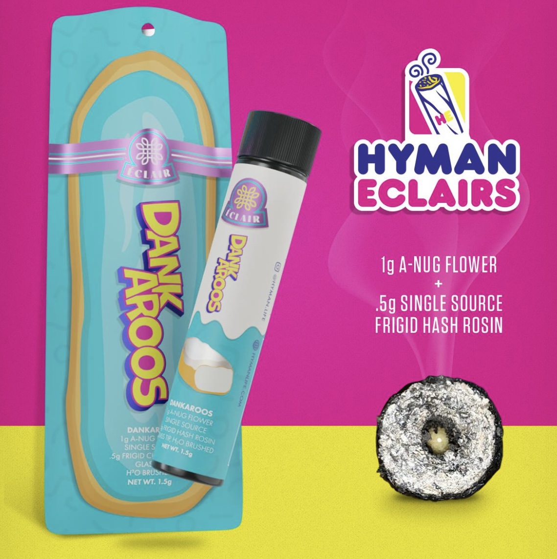 Photograph of product: AU Hyman: Dankaroos 1.5g Eclair