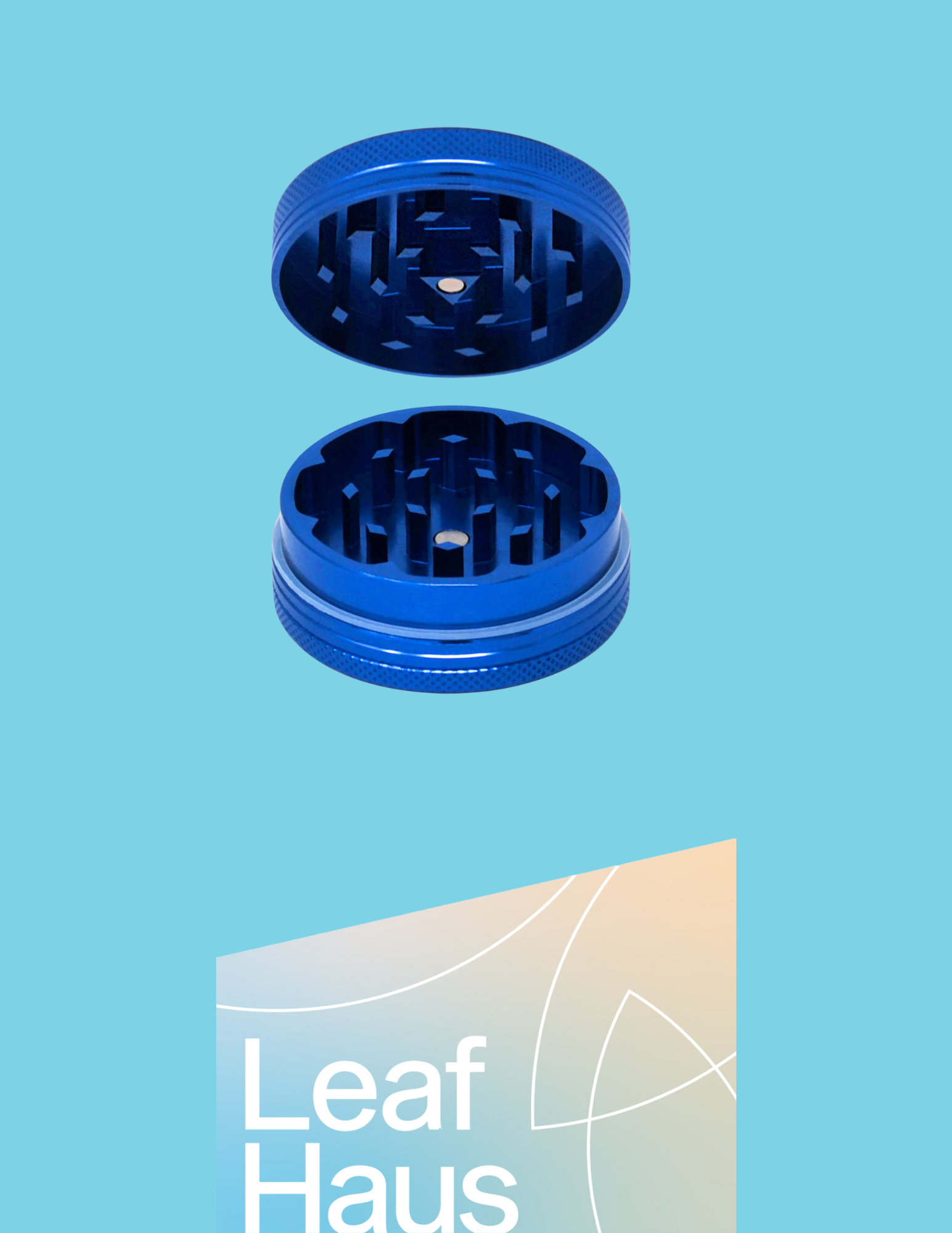 Photograph of product: Cali Crusher - 2" 2-Piece Grinder