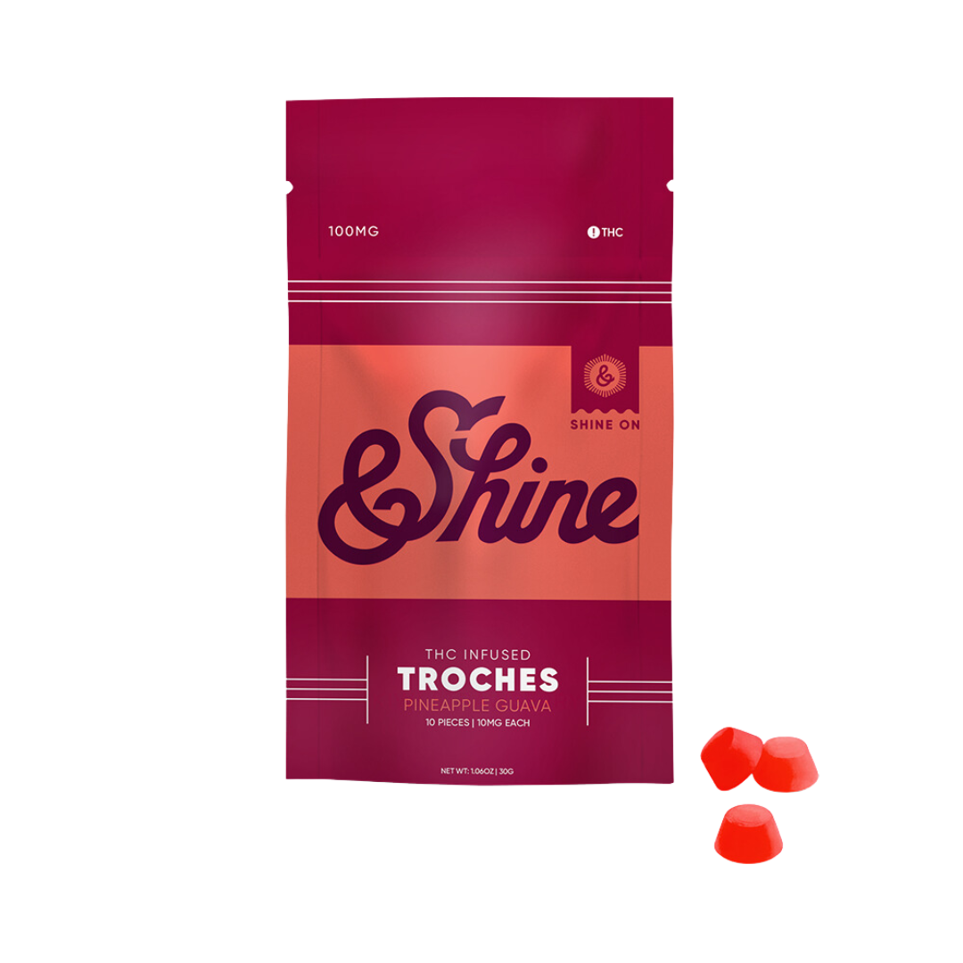 Photograph of product: Pineapple Guava | 10mg Troches | 10pk