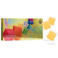 Photograph of product: Pineapple Sour Gummies - 100mg
