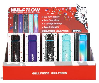 Photograph of product: FLOW - 510 VARIABLE VOLTAGE BATTERY