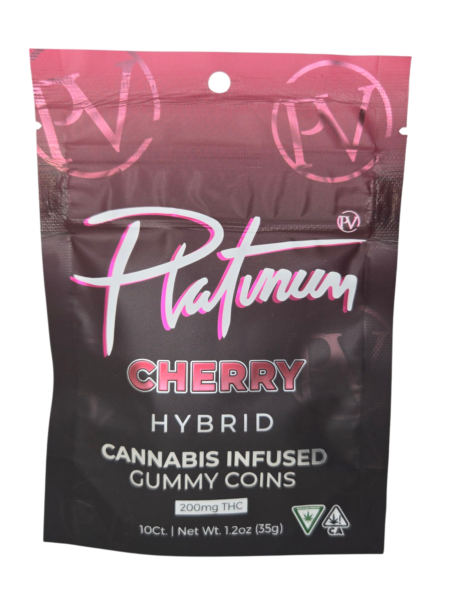 Photograph of product: Wild Cherry | 200mg Gummy Coins